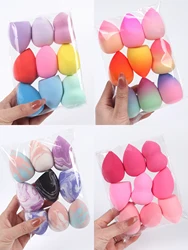 9 Makeup Sponges, Multi-Color Makeup Sponges with Random Colors and Shapes, for Mixed Use with Bb Cream, Liquid Foundation, and Loose Powder