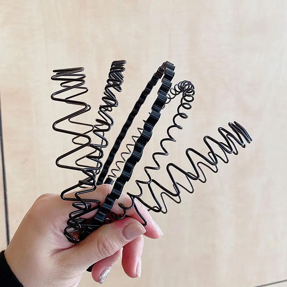 الأطواق الشعر الرجالية البسيطة الكورية موضة غسل الوجه المضادة للانزلاق رئيس الأطواق الرياضة مقاطع الشعر غير مرئية الأطواق الشعر النسائية #6