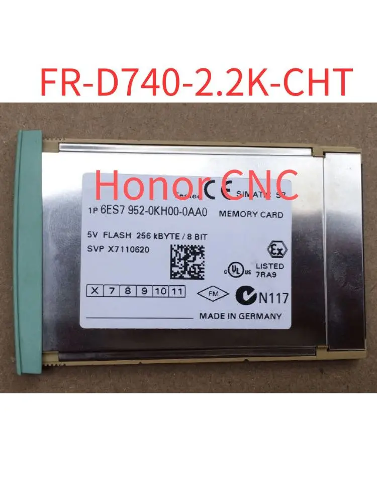 

6ES7952-0KH00-0AA0 Used Tested OK In Good Condition SIMATIC S7, memory card for S7-400, long design, 5V Flash EPROM, 256 Kbyte