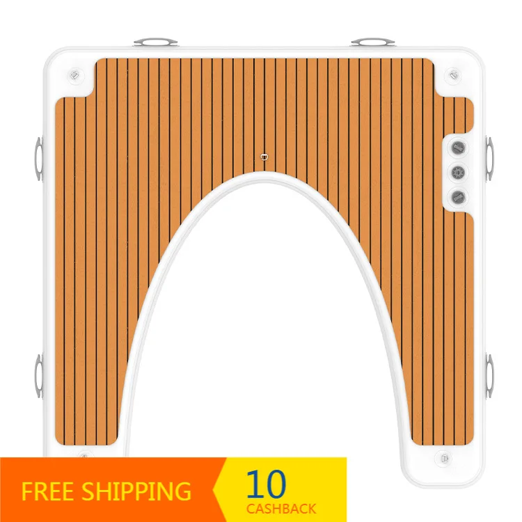 Inflatable Jet Ski Dock Manufacturer Drop Stitch Floating PWC Platform For Marina Resort Watercraft Mooring