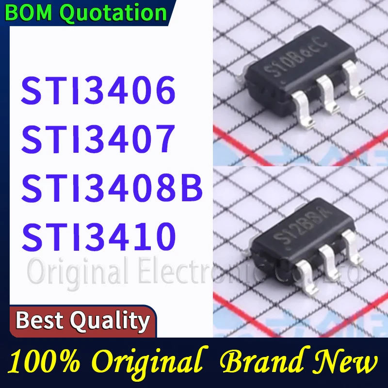 

5 шт./лот STI3406 STI3407 STI3408B STI3410 В наличии Оригинальные высококачественные