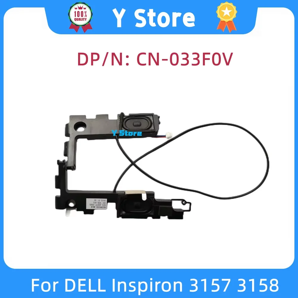 

Y Store новый оригинальный для ноутбука Dell Inspiron 3157 3158, встроенный динамик 033F0V 33F0V CN-033F0V, быстрая доставка