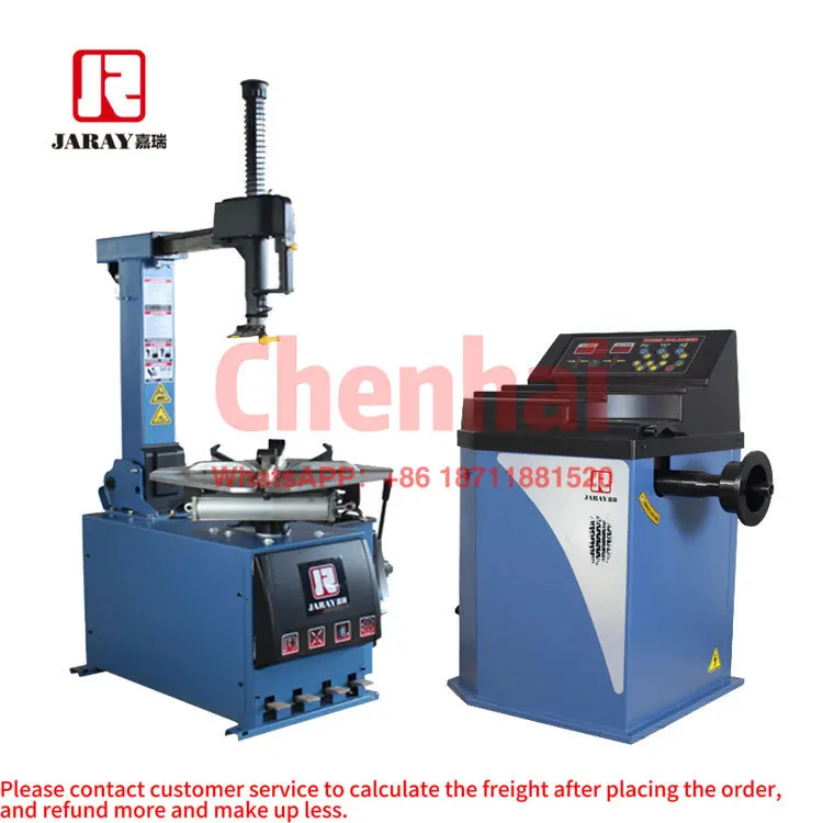 Yingkou Jaray made in china precision automatictyre machine and wheel balancer  tyre wheel balancer tire changer  combo