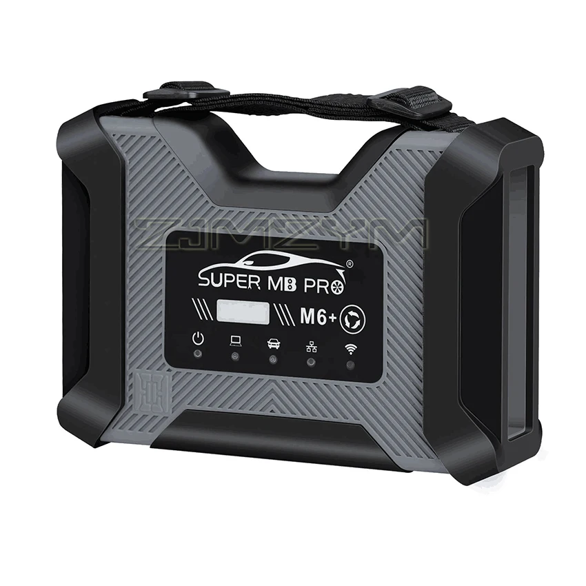 سوبر MB PRO M6 + Pro مجموعة أدوات التشخيص لشاحنات بنز محول التكوين الكامل كابلات الاختبار تشخيص المحرك الثقيل