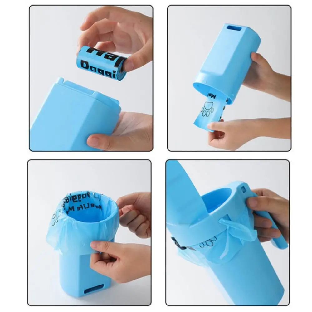 

Built-in Trash Cat Litter Scoop Integrated type Portable Portable Cat Litter Scoop Detachable Kitty Poop Disposal Shovel