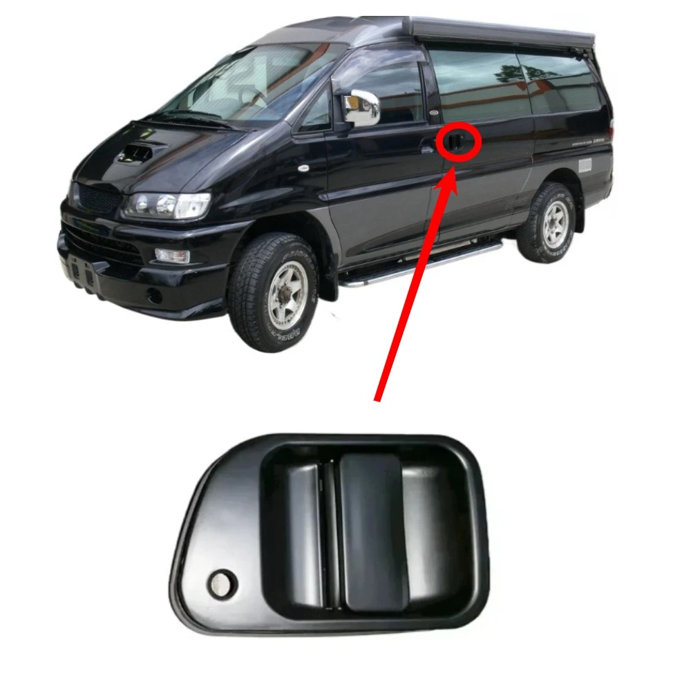 1 Piece Left Door Handle for Delica L400 Door Interior Open Handle for L400 Door Inner Buckle Accessories MB927593