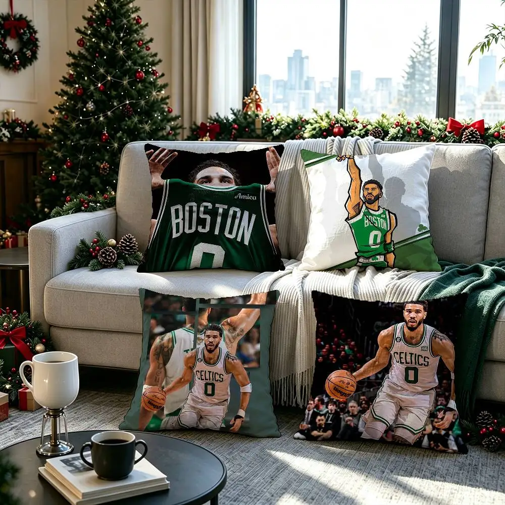 Jayson Tatum  Pillow cover gift High definition digital printing,Surprise  vivid pattern Household.