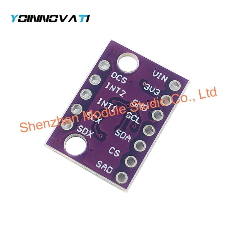 YT 1pcs 10pcs BMI160 GY-BMI160 6DOF 6-Axis Rate Gyro Gravity Accelerometer Sensor Module IIC I2C SPI Communication Protocol 3-5V