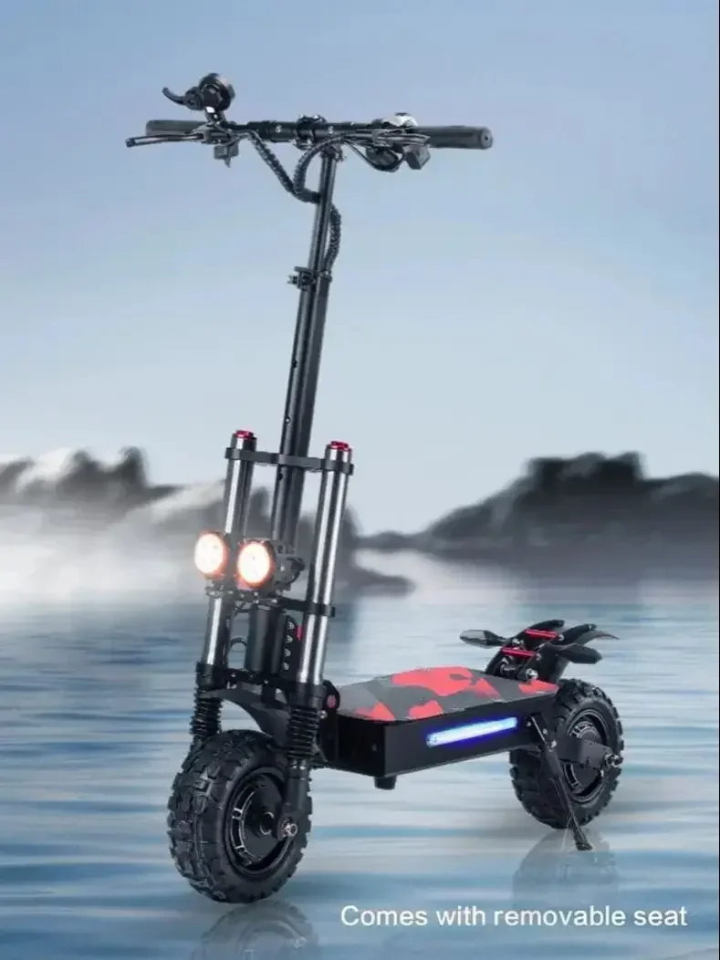 Boyueda S3-11 scooter électrique 2*3000W double moteur 60V38A batterie scooter électrique tout-terrain urbain scooter électrique 11 pouces