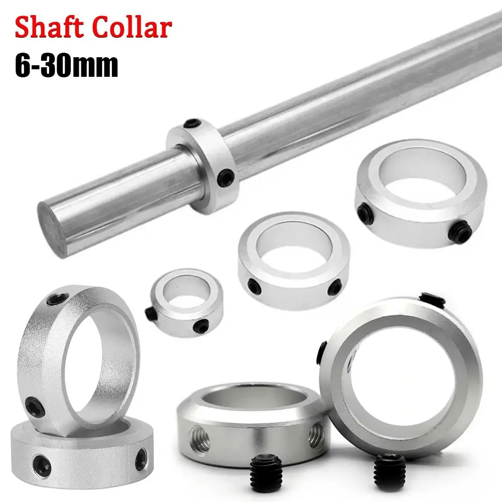 Wellenkragen-Befestigungsschraube aus Aluminiumlegierung, fester Sicherungsring, Klemmkragen, Halterungsring, Positionierer mit Schrauben