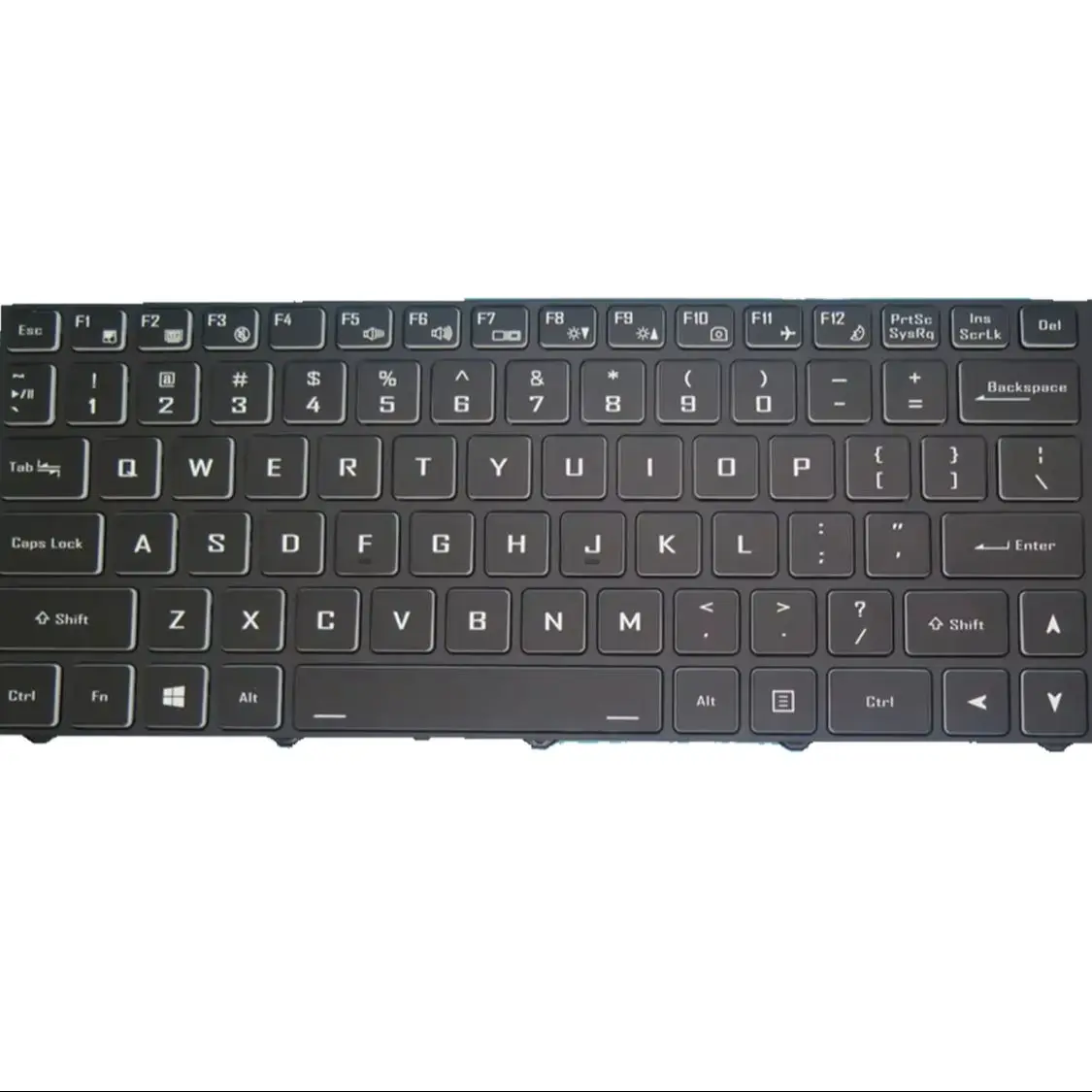 

Клавиатура для ноутбука SW/UK/US/PO/SP/FR/RU/NE с подсветкой для MEDION ERAZER Deputy P30 MD62393 NP50PNP-M с рамкой