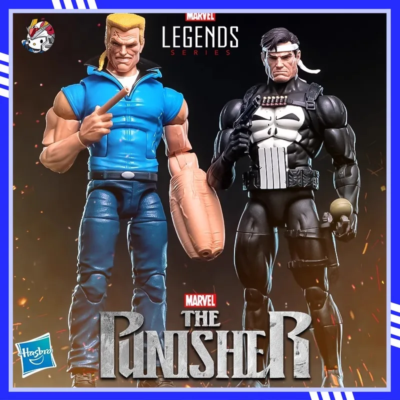 

In stock Hasbro MARVEL LEGENDS Punisher Executioner The Punisher Action Doll Collection Gifts