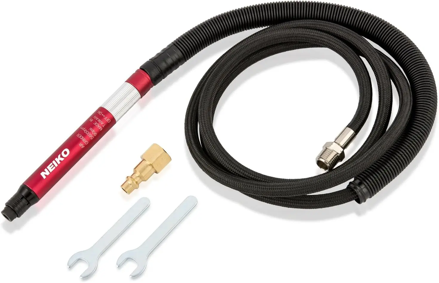 

Micro Air Die Grinder, 1/8" Capacity, Pencil Type, 54,000 RPM for Cleaning Dies and Brake Parts