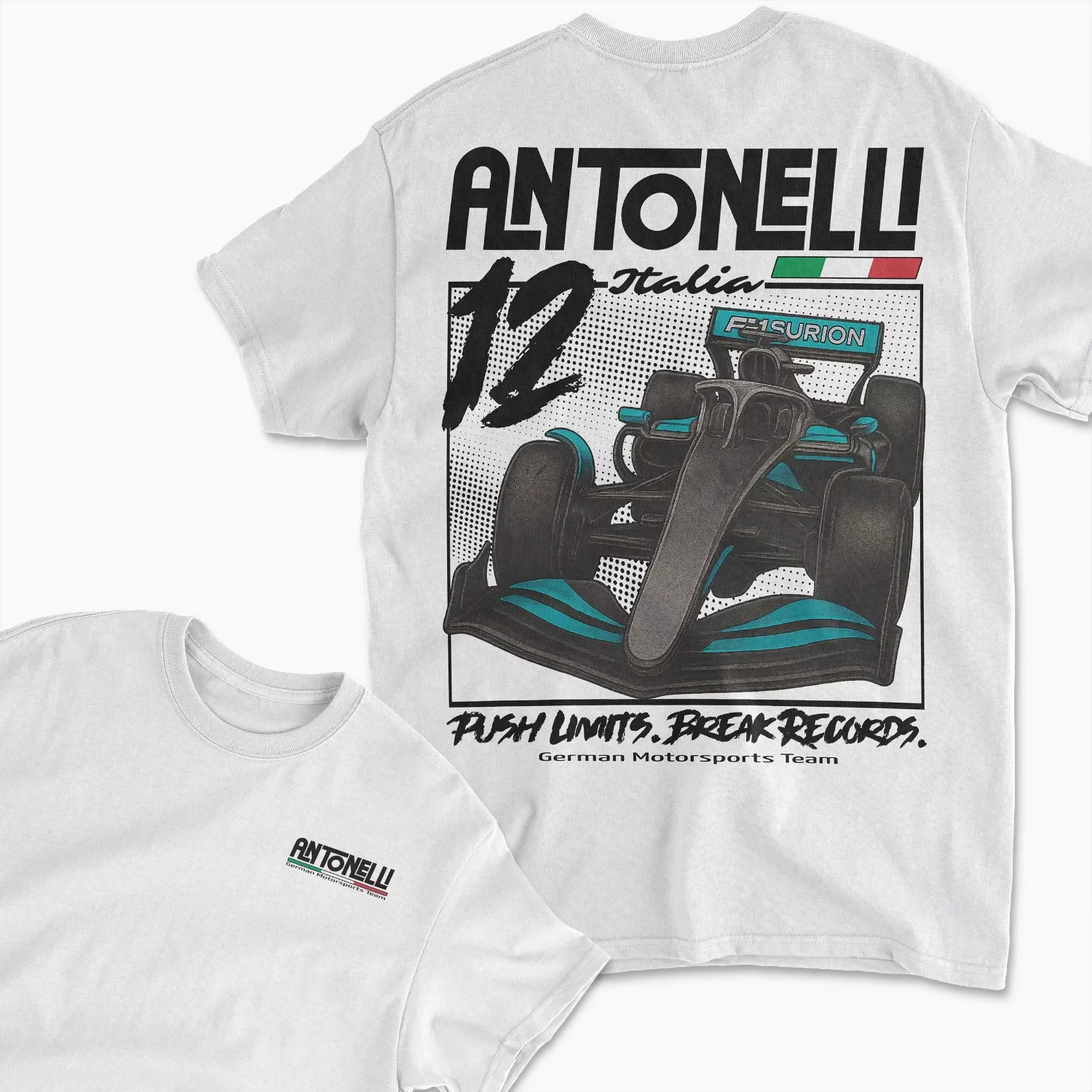 Racer Antonelli Grand Prix Champion Unisex Cotton Shirt 2026 Summer New O-neck Men Y2k Short Sleeve Graphicst Tshirt