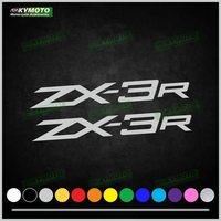 For ZX-3R ZX3R motorcycle accessories decals fairing decoration helmet fuel tank engine logo reflective waterproof sticker