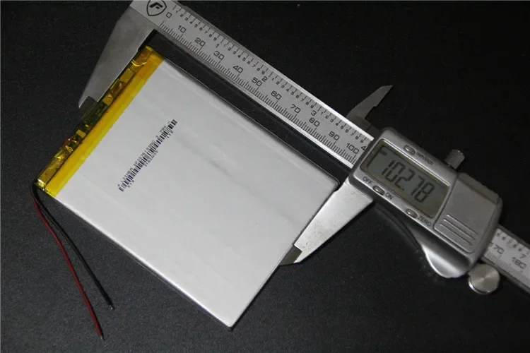 ليس 3.7 فولت 4076103   بطارية بوليمر P75A كابل Lixin S16 الكمبيوتر اللوحي لخلية ليثيوم أيون VX545HD P76TI القابلة لإعادة الشحن