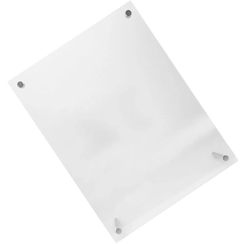 

Sturdy Acrylic Photo Frame Clear Picture Display Holder For Photos Certificates Business Licenses Desktop Wall Mount Award