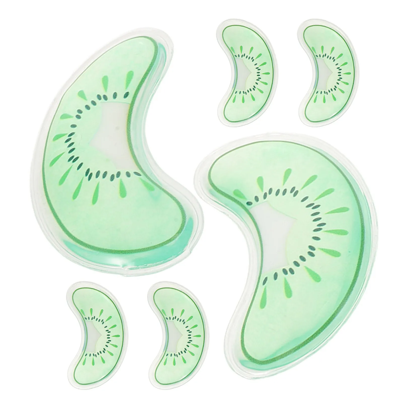6Pairs Double Eyelid Gel Pads Ice Cold Cooling Eye Masks for Under Eye Puffiness Reduction Dark Circles Soothing Skincare