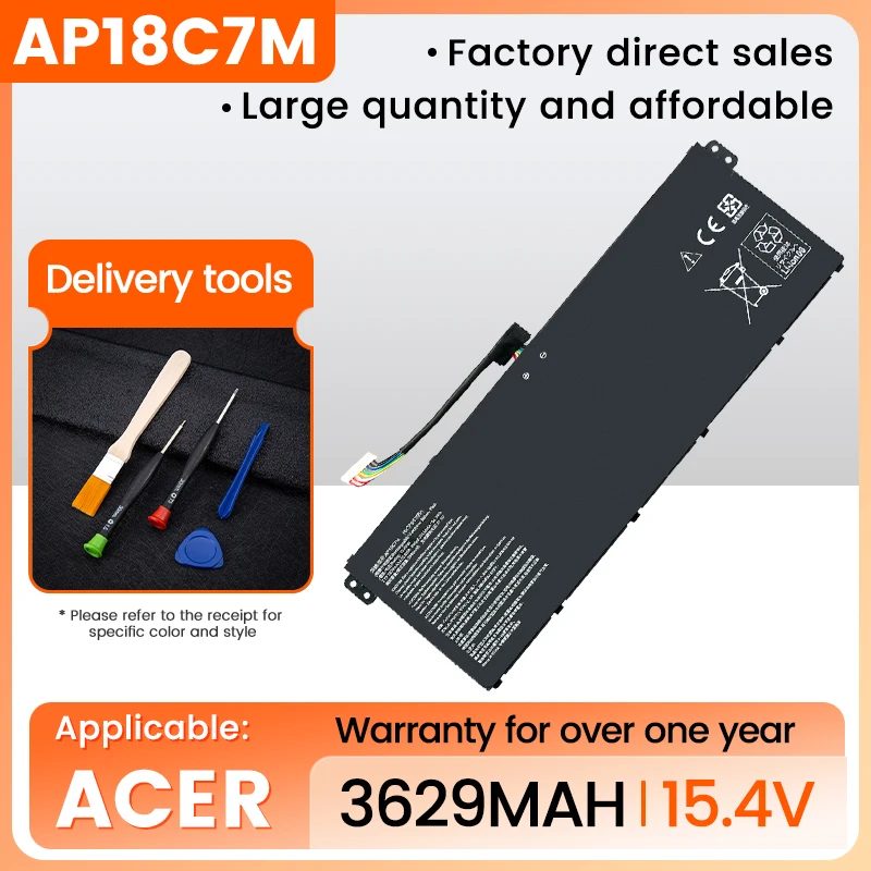 

AP18C7M Laptop Battery For Acer Swift 5 SF514-54G SP513-54N SF313-52 Series 4ICP5/57/79