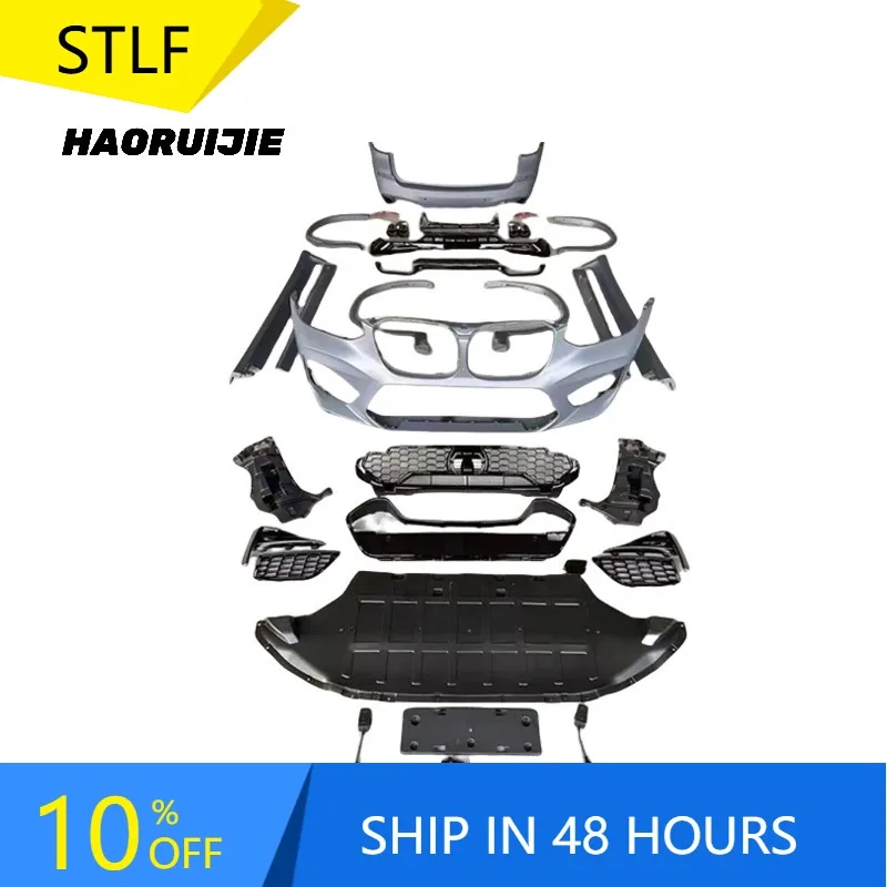 

Zuimi High-end Car Bumper For X3 Enveloping G01G08 Modified F97 X3M Kit Front And Rear Wheel Eyebrow Side Skirt