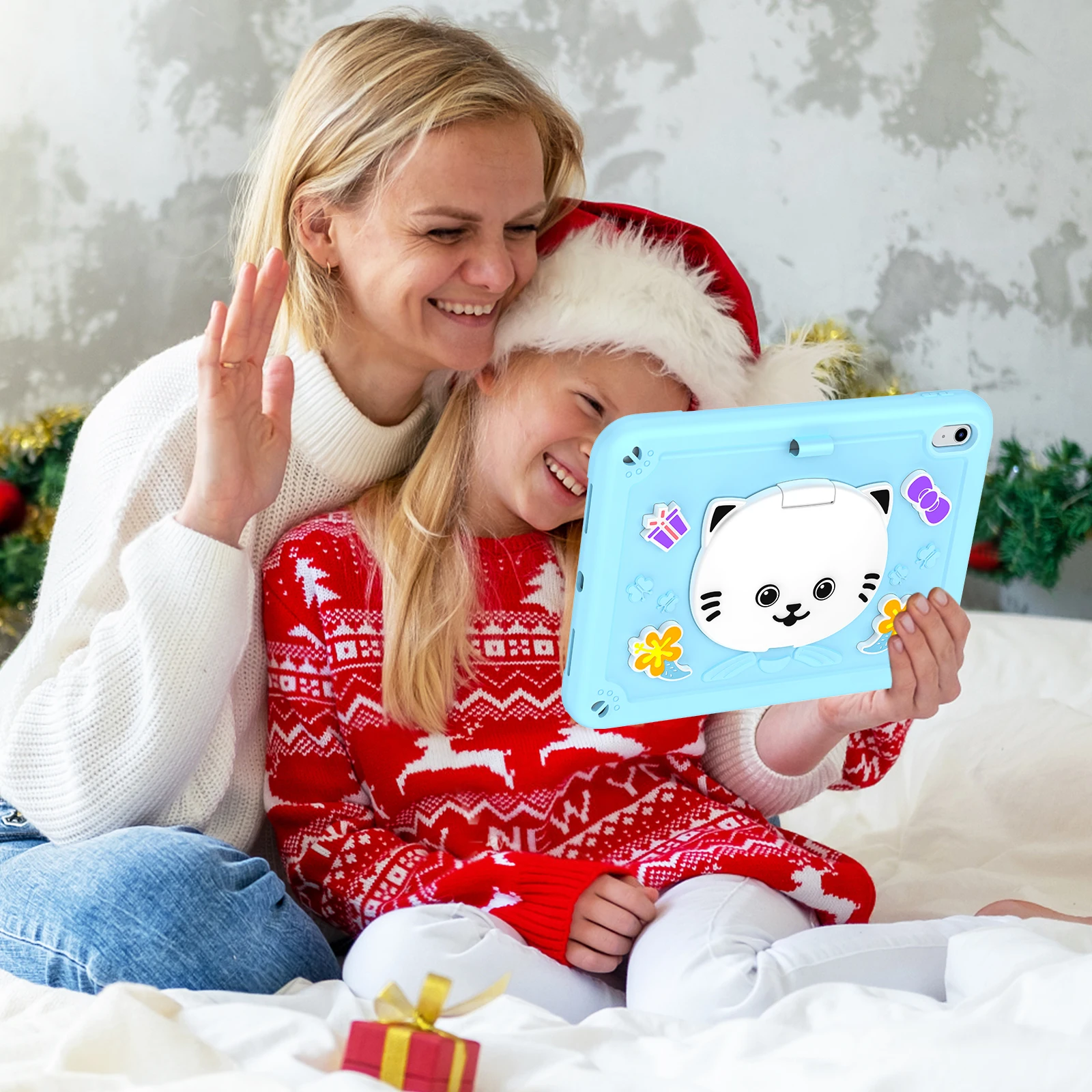 Etui ochronne na tablet Model stojaka na kota Nadaje się do iPada A16 11. (2025)/Ipad 10.9 10. (2022) ze stojakiem Dostępne 6 kolorów
