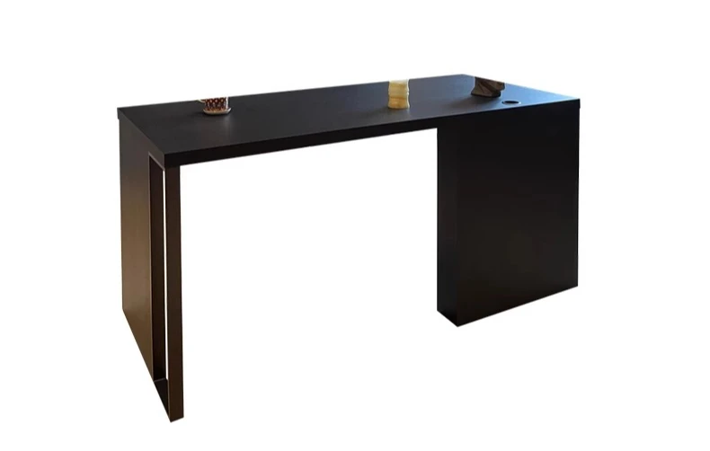 

Italian minimalist solid wood desk Modern minimalist household walnut computer desk
