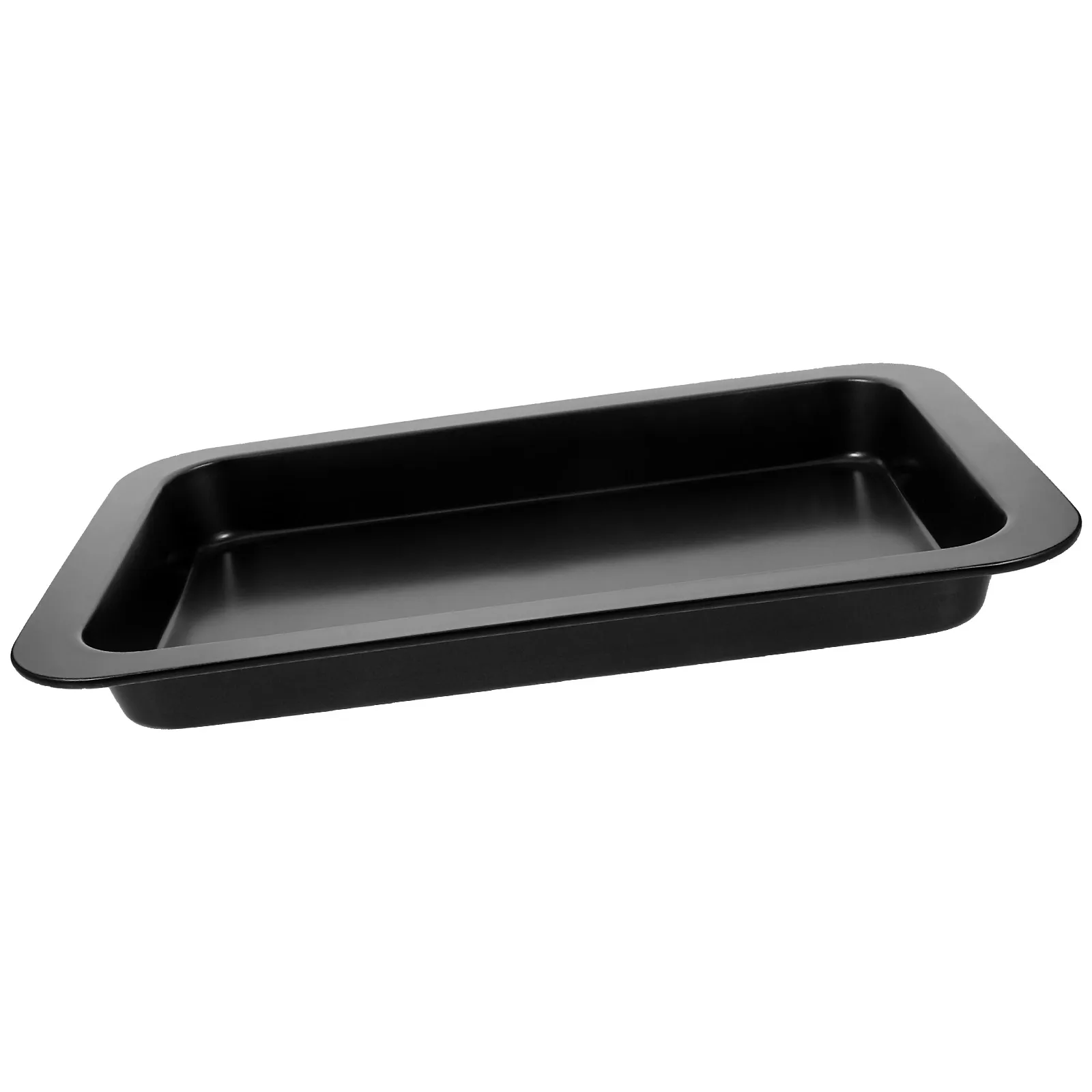 

Non-Stick Carbon Steel Baking Pan Mold Large Rectangle Cake Cookie Oven Tray Conduction Light Weight For Home