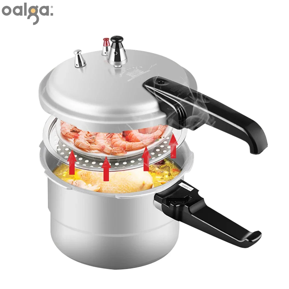 

Pressure Cookers Universal Explosion-Proof Pressure Cooker, Small Open Flame Soup Pot, Household Gas Induction Cooker 압력밥솥