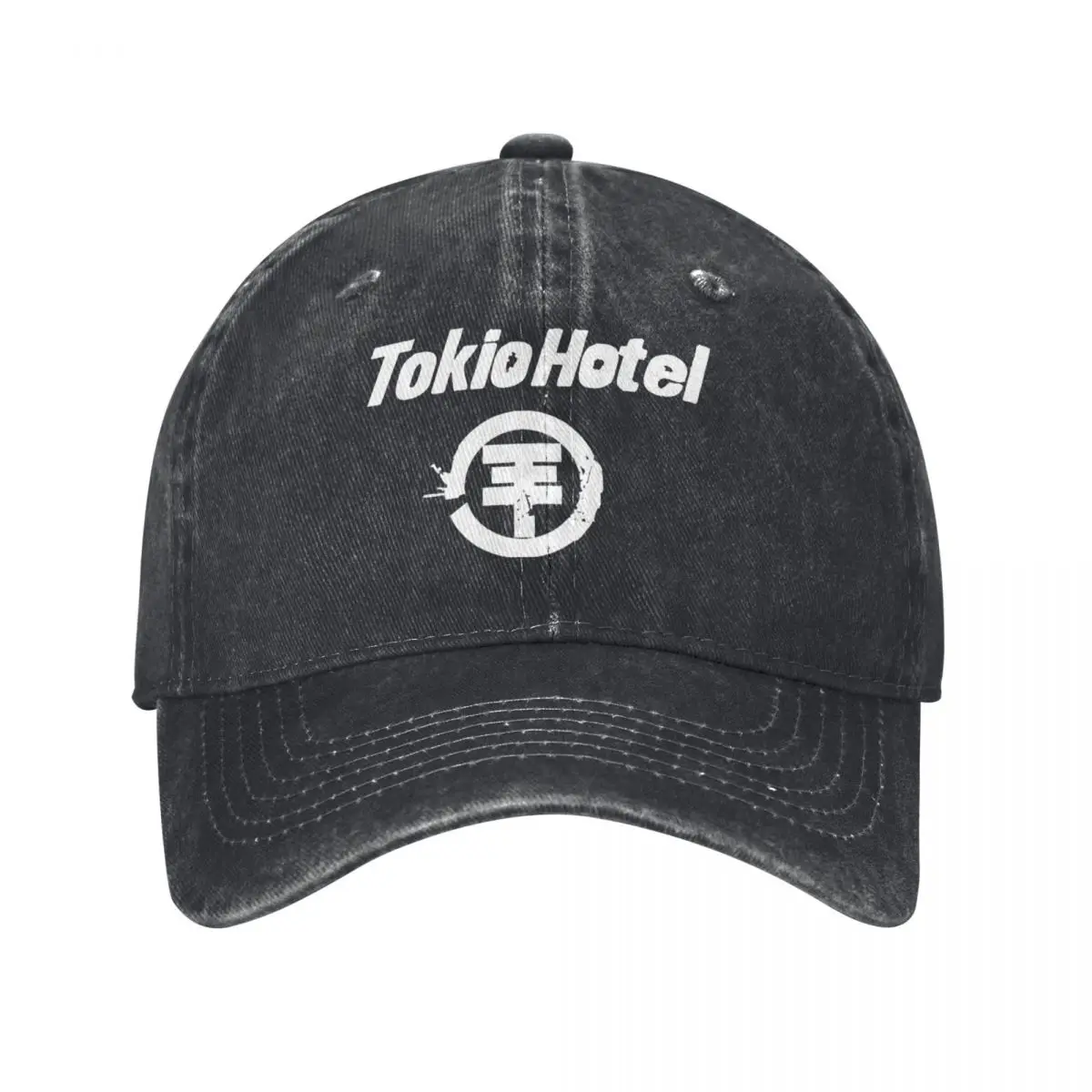 Vintage Tokio Hotel Logo Rock Baseball Cap Unisex Style Distressed Denim Washed Headwear Band German Pop Outdoor Caps Hat