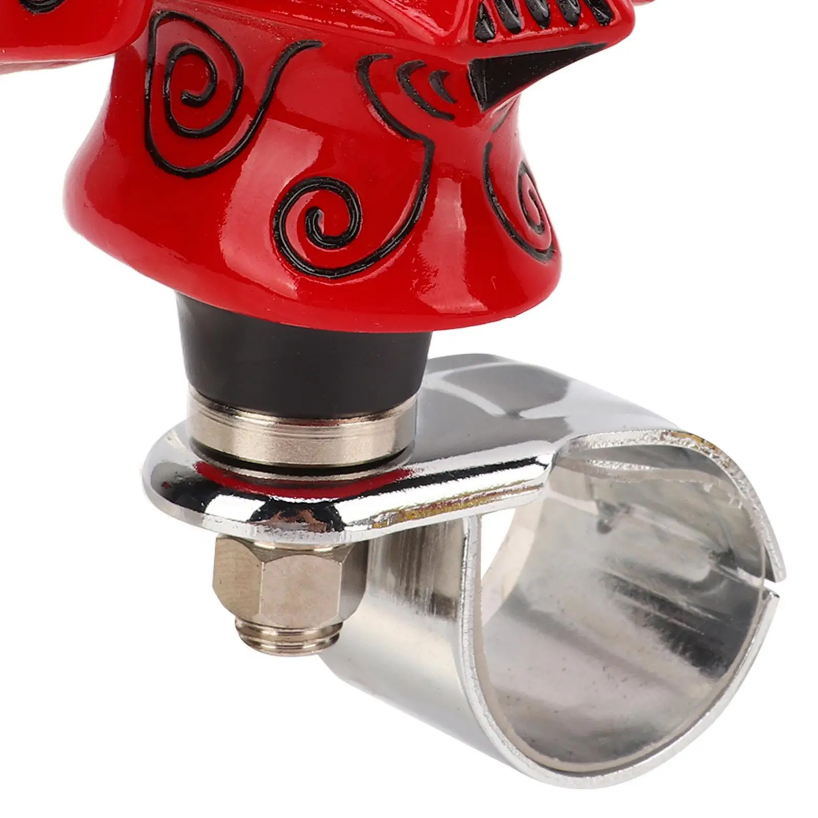 Durable 3cm Warrior Wheel Suicide Knob - Wear-Resistant Power Handle Control - Fade-Proof Metal & Resin