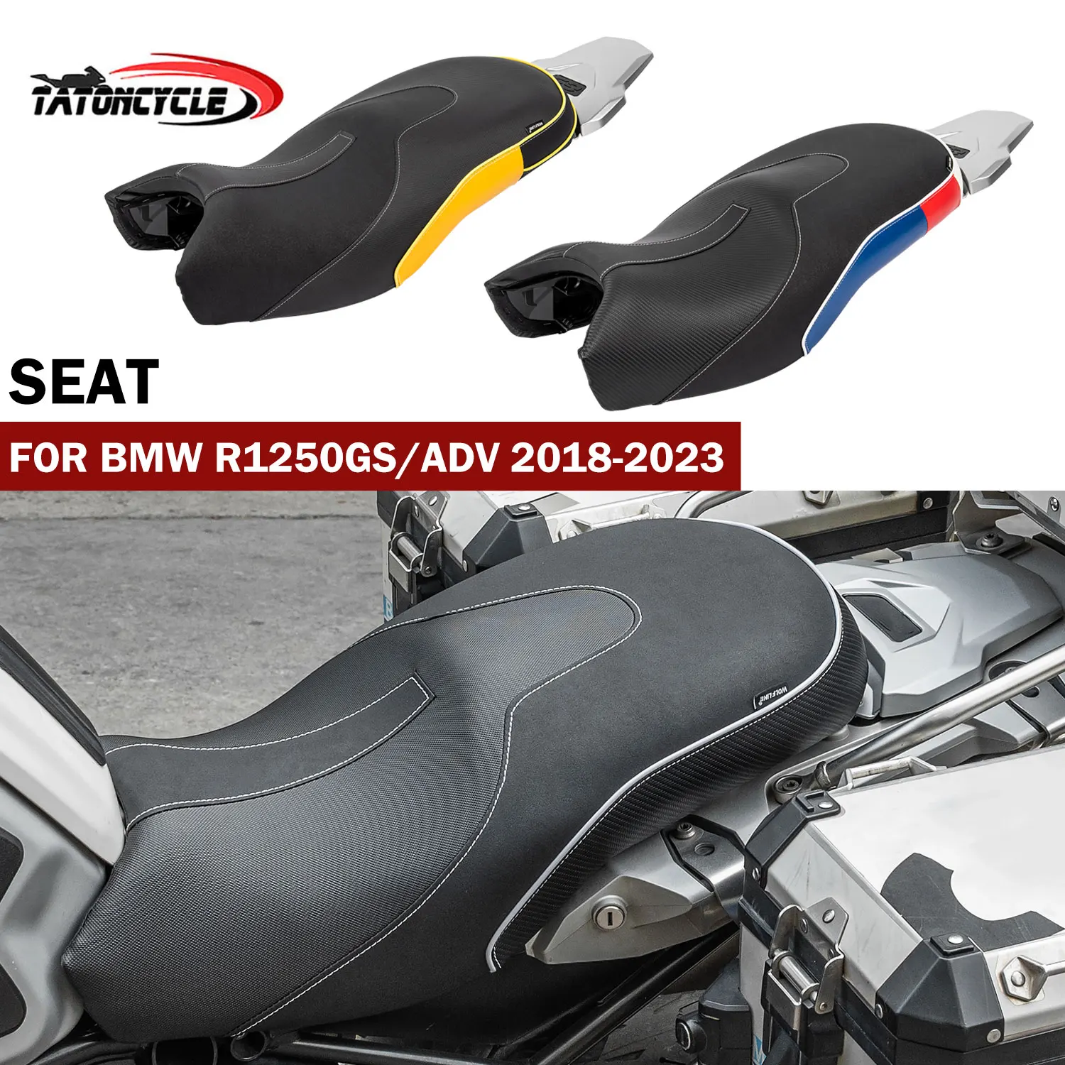 

R1250GS/Adventure 2018-2023 Surron Seat for BMW R1200GS LC R 2013-2018 ADV 2014-2017 Sitting Cushion for BMW R1250GS Acessórios