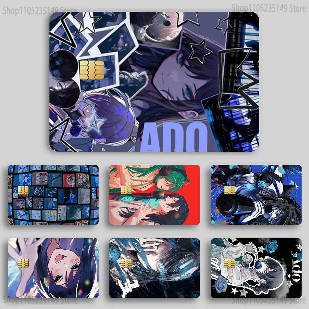 

Ado Kyogen X Uta Credit Card HD Stickers Game Card Decal Card Matte Film Skin Small Chip Waterproof Sticker