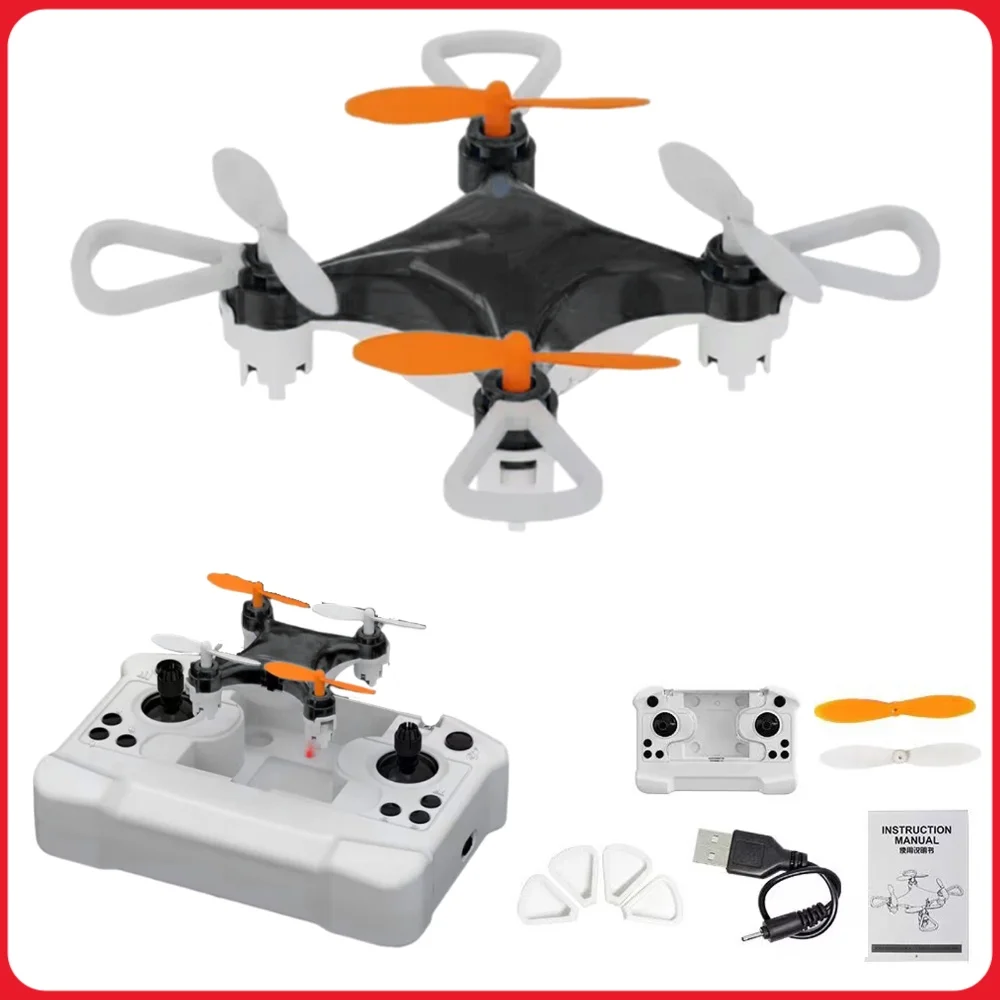 Eginner-Friendly Flyer 360° Flips Remote Control Quadcopter Drone with Altitude Hold & Propeller Protection for Indoor Outdoor