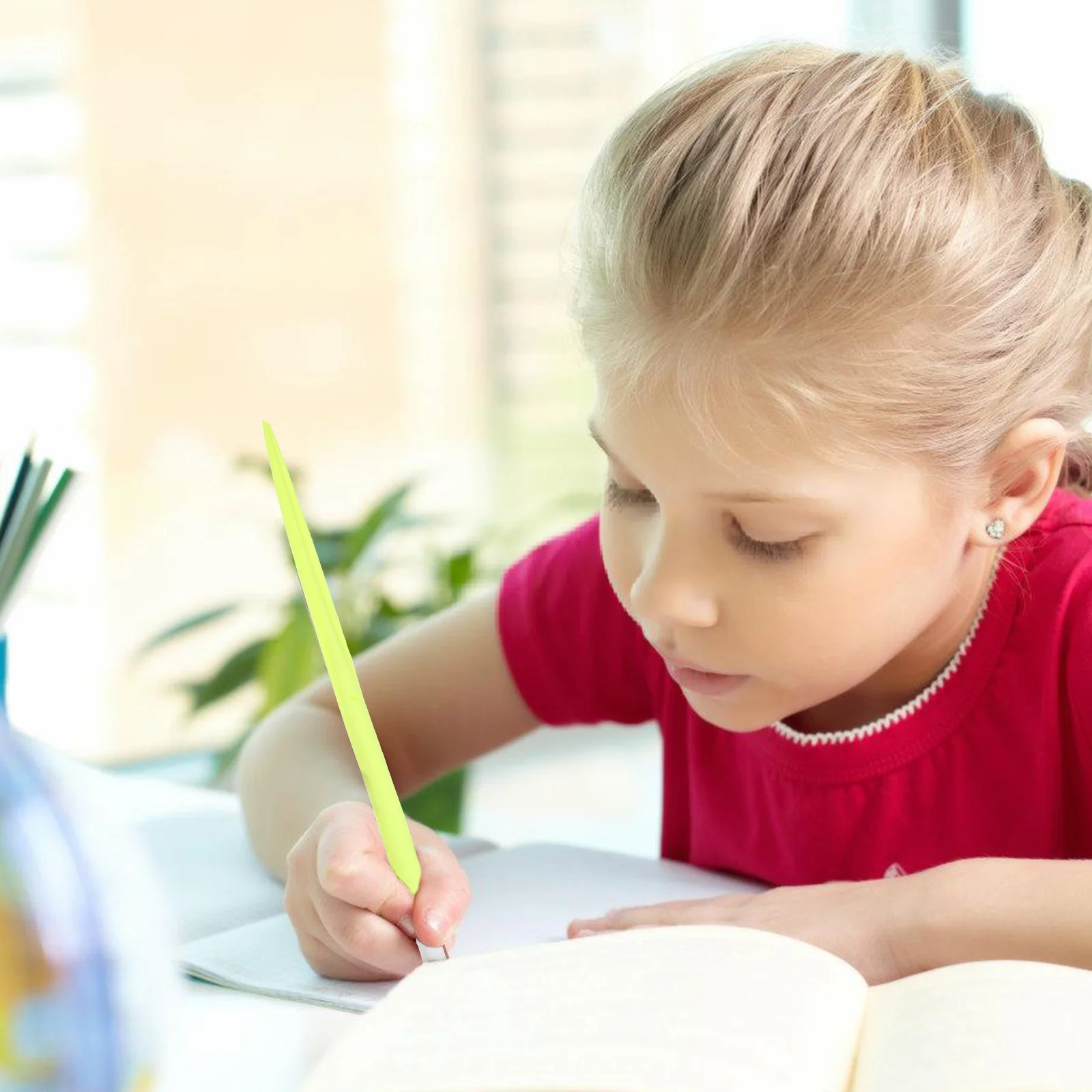 6Pcs Color Gel Pens Fluently Writing Pen for Journaling Cute Stationery Student Writing Accessories