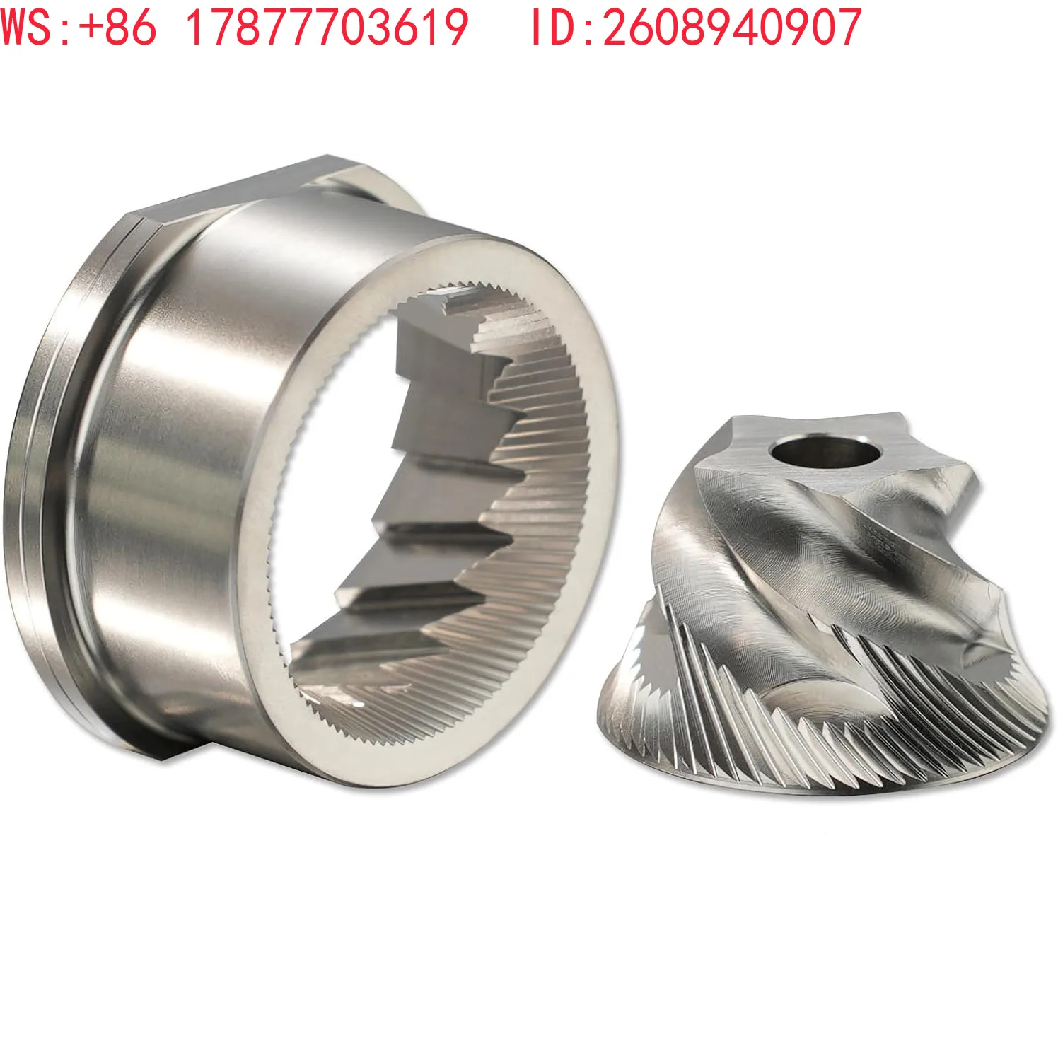A set of 5-star grinding blades with 1 felt sealing ring (model: Y268944) for coffee machine accessories