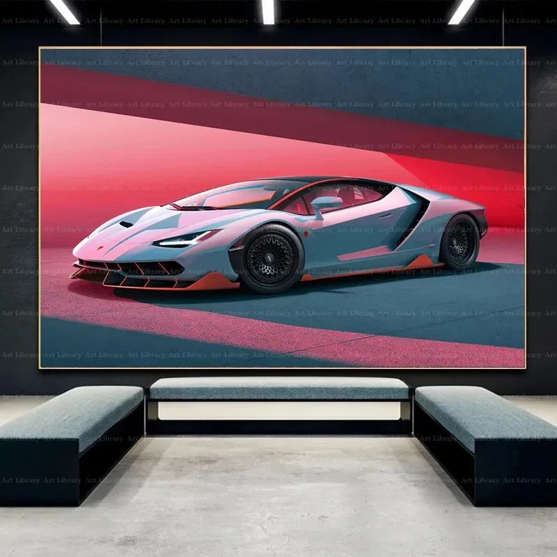 Luxury Supercars Series Poster Lamborghini Huracan Tecnica 2023 Sport Car Canvas Painting Prints Wall Art Pictures Home Decor