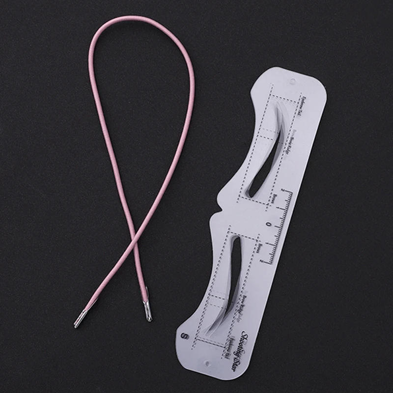 6PCS Die neue feste PVC-Augenbrauenformer-Vorlage kann für elegante Augenbrauen-Make-up-Tools mit hochwertigen Aufklebern wiederverwendet werden