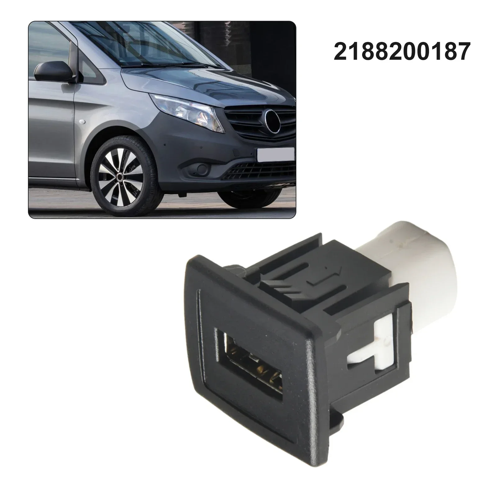 車のセンターコンソール,USB充電ポート,カーアクセサリー,メルセデス