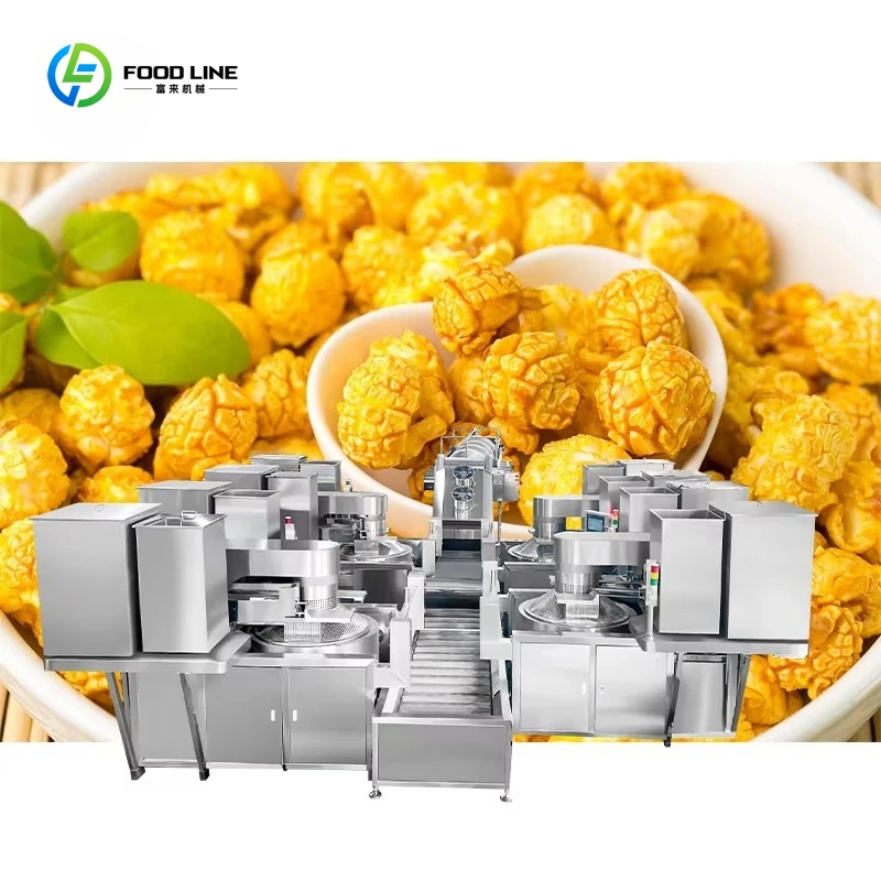 Customized Industrial Grade Popcorn Production Line System