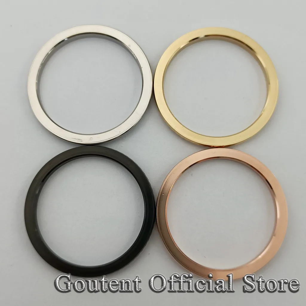 Goutent High Quality Steel Watch Bezel For 36mm/40mm Watch Case Ring Replacement