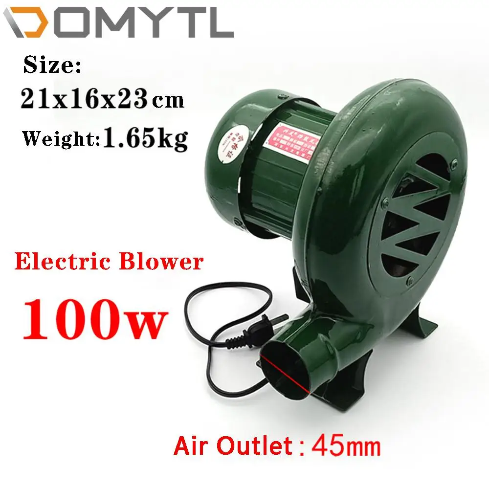 

Electric Blower 220V 100W Home Small Barbecue Fueled Large Stove Fan Wood Stove Blowing Wind Blowing Stove DC Blower