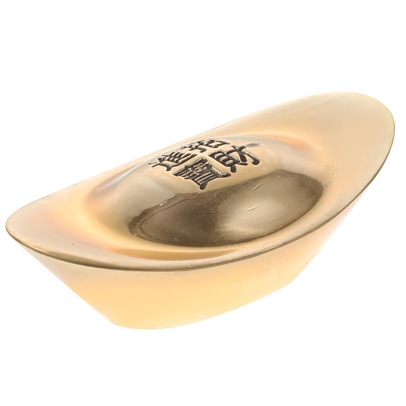 Tempat Pena Ingot Emas Rak Kuas Hadiah Tempat Tinta Rak Kantor Klasik dari Kuningan