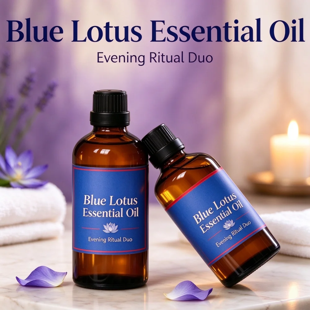 Undiluted Blue Lotus Home Fragrance Oil, Natural Scent Oil for Reed Diffusers, Aroma Diffuser, Hotel & Household Air Scent