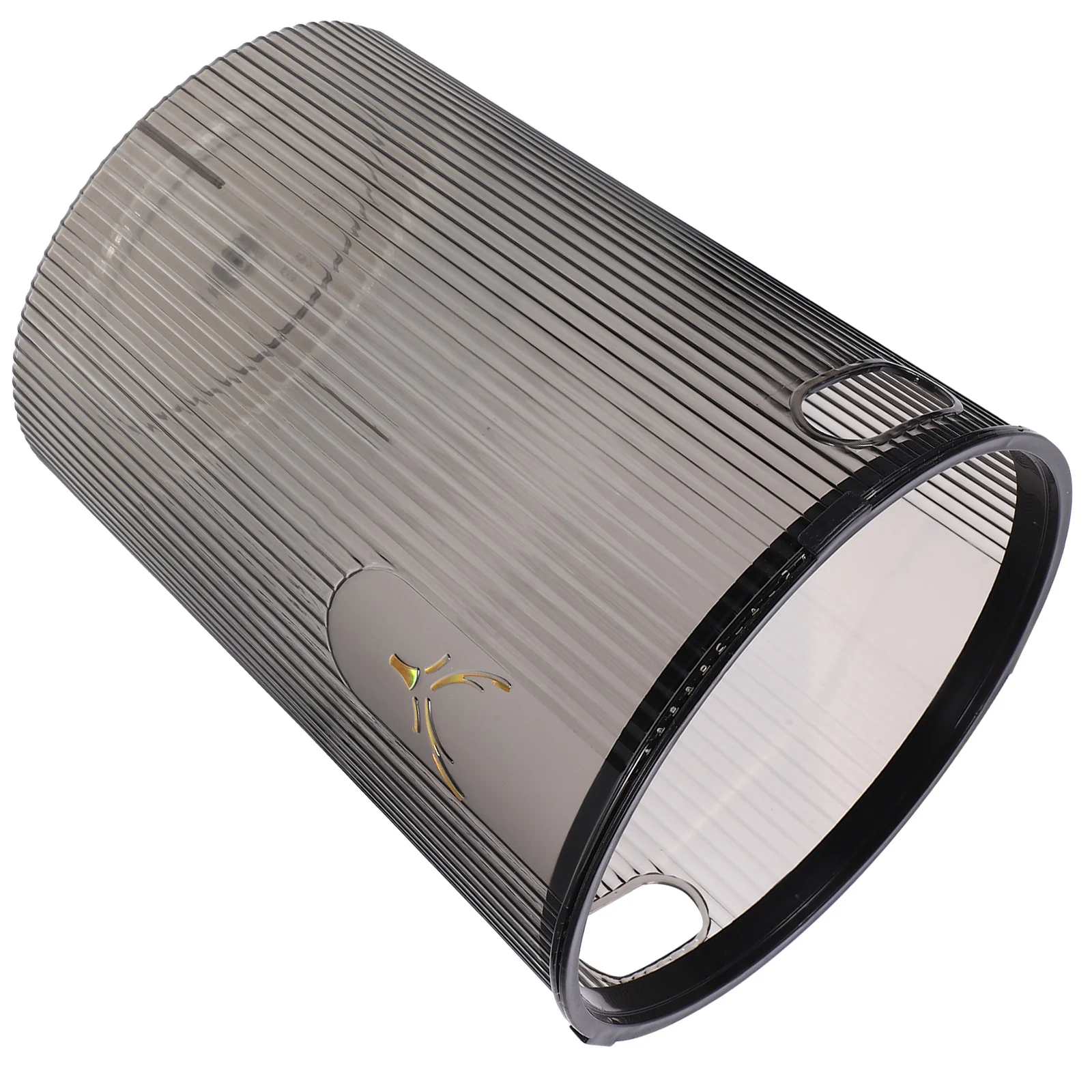 

Large Capacity Clear Plastic Trash Bin For Bedroom Bathroom Kitchen Office Hotel Home Portable Waste Basket Sturdy Pet Garbage