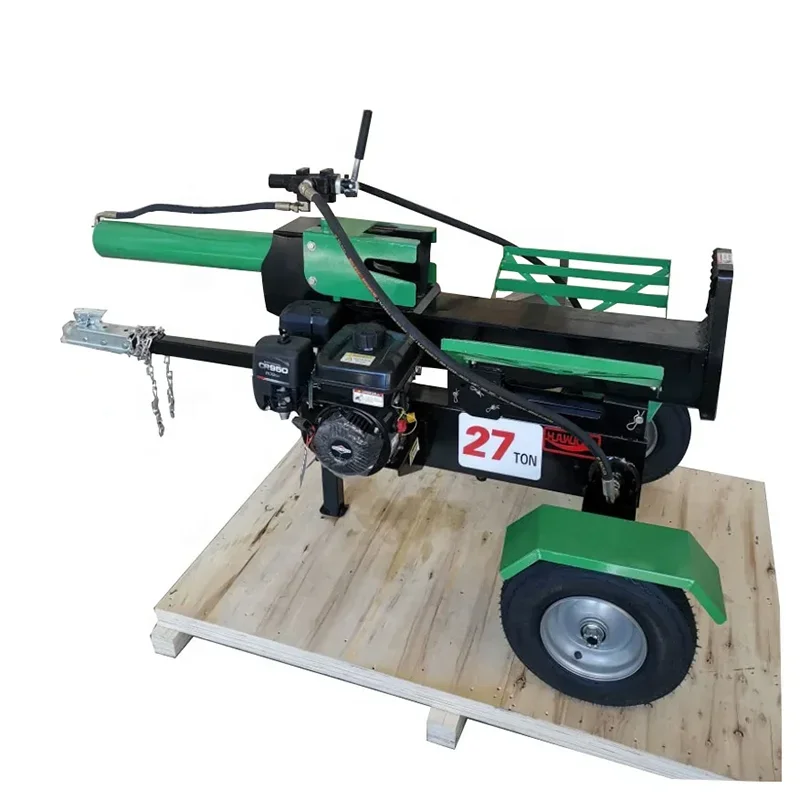 7-25 Ton Hydraulic Firewood Processor Wood Cutter Log Splitter Commercial Wood  For Farm Industrial Laboratory Us