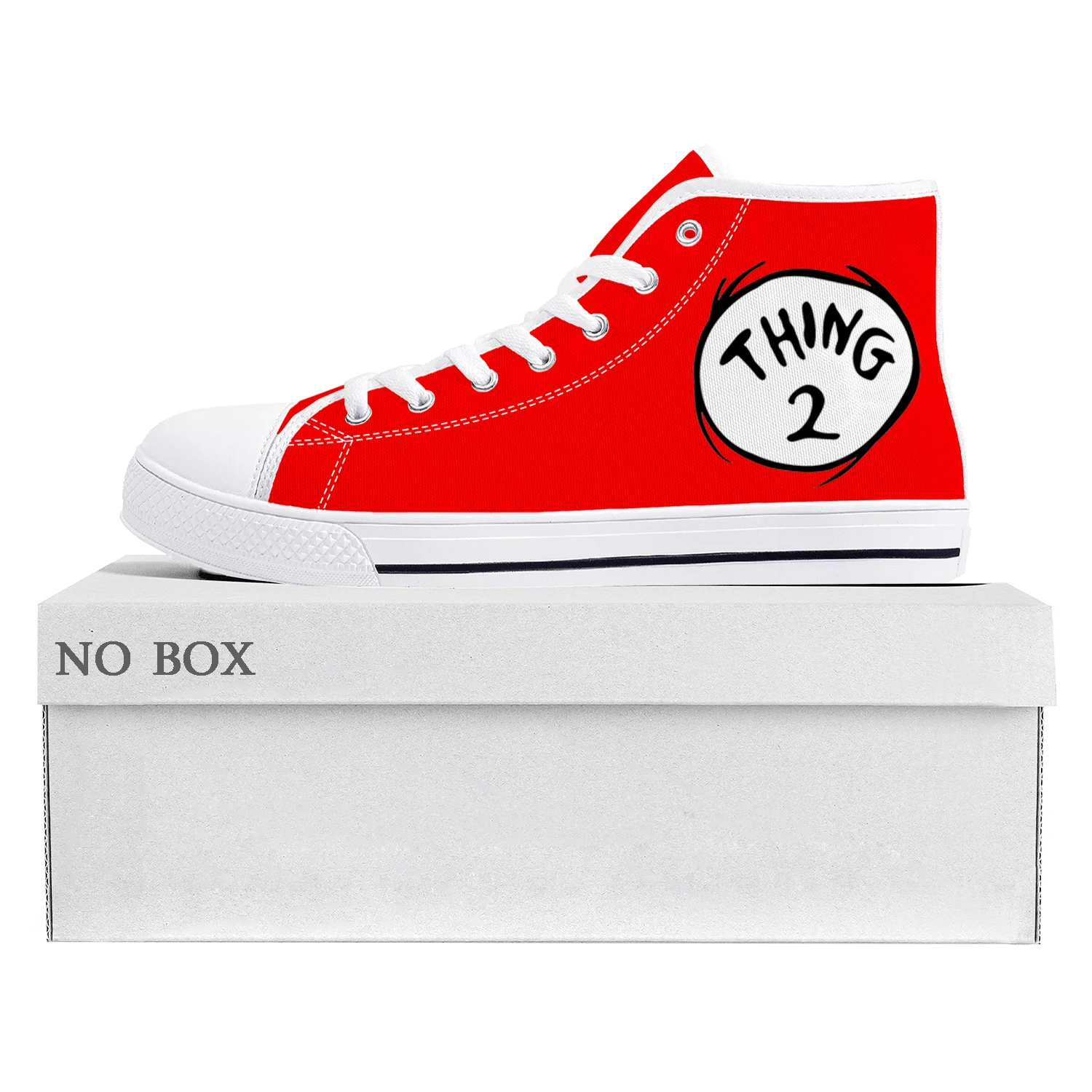 Thing 1 Thing 2 Mother Father All Thing High Top Sneakers Mens Womens Teenager Canvas Sneaker Casual Couple Shoes Custom Shoe