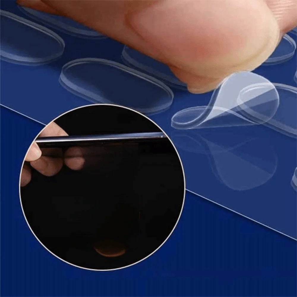 Anti-upside Transparent Glue Double-Sided Self Adhesive Stickers Fastener Tape Doll