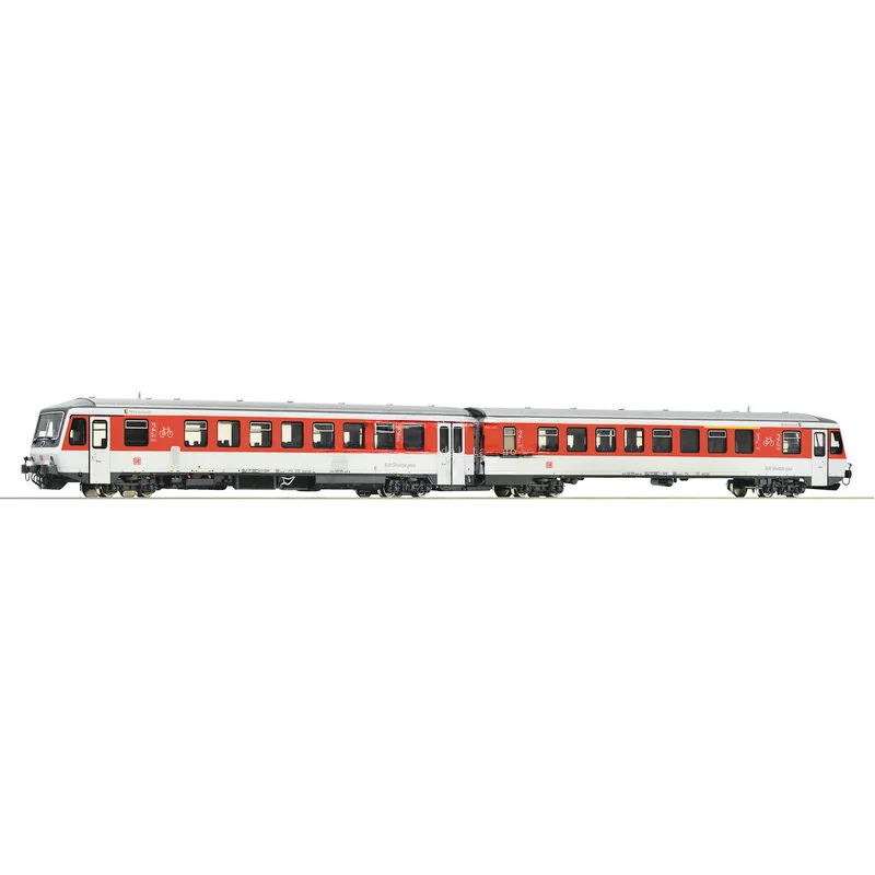 Train Model ROCO HO 1/87 72071 Germany WESTERLAND Intercity Rail Car Two Sections with Digital Sound Effects with Lights