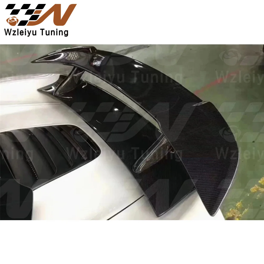 DM Style Carbon Fiber Rear Trunk Spoiler GT Wing Fit For MP4 12C 650S High Quality Fitment