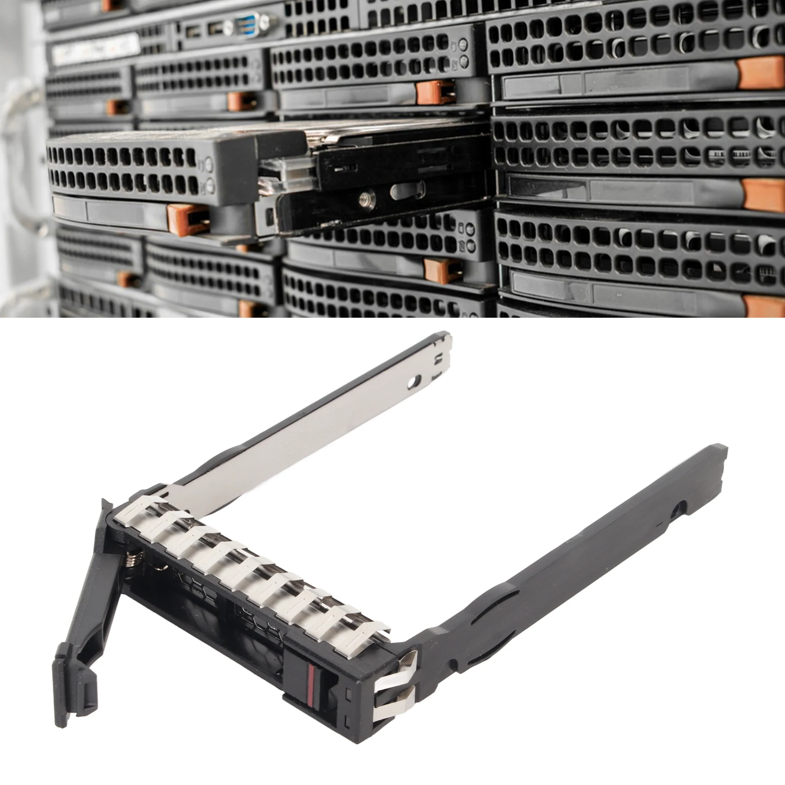 

SAS Hard Drive Tray 2.5in Hard Drive Tray SAS Interface Hard Drive Converter Cage for HPE ProLiant DL385 Gen10 Plus V2